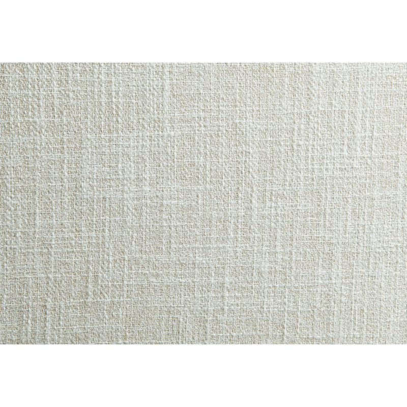 Ensemble de 2 chaises d'appoint en lin beige et chêne rustique Karsen