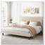 Lit plateforme tapissier
