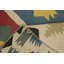 Tapis oriental géométrique en laine Kilim 6 x 9