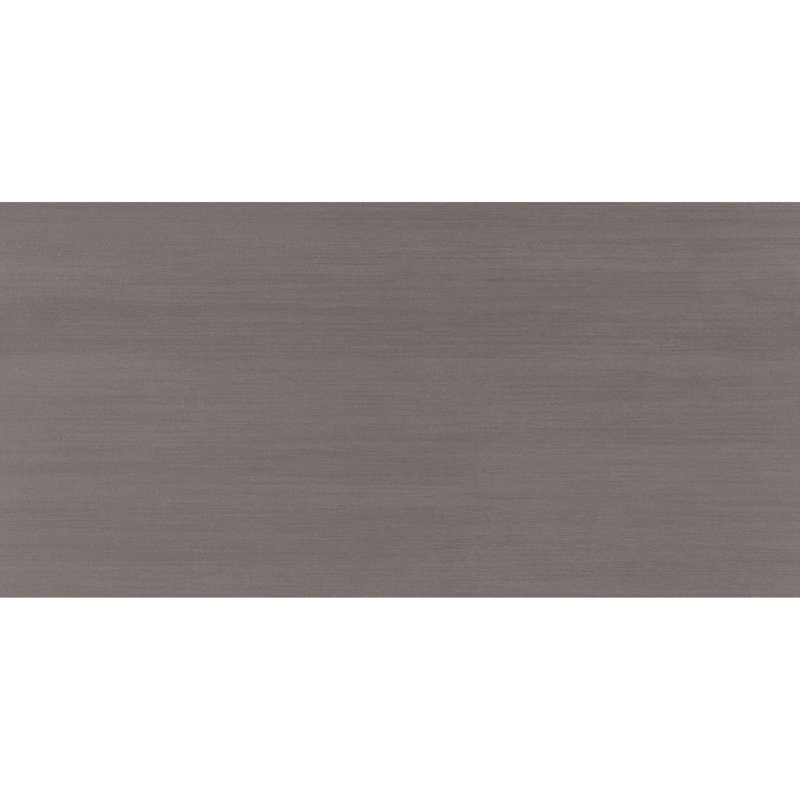 Refinery 12'' W x 24'' L Porcelain Singular Tile, Charcoal