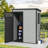  5x3ft Outdoor Storage Shed With Side Windows-114665407