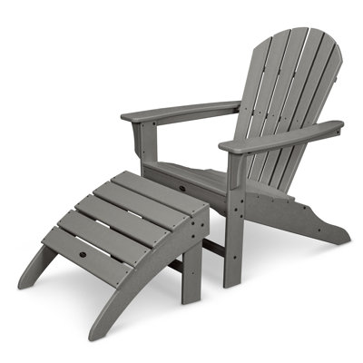 Ensemble de conversation 2 pièces POLYWOOD Yacht Club Shellback Adirondack