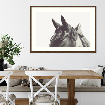 Partenaire - reproduction de photo sur papier encadrée