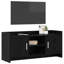Unfinished TV Stand for TVs up to 49" with Fireplace Included-226473897