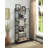 Galien Bookcase in Antique Oak and Sandy Gray-2103532069