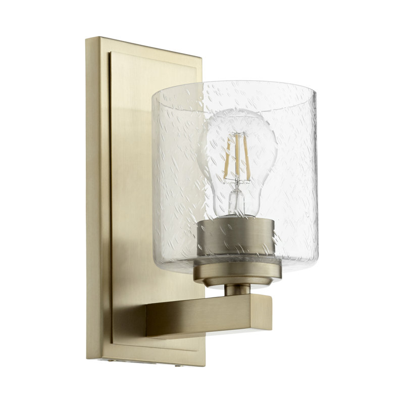 Coralino Armed Sconce, Aged Brass