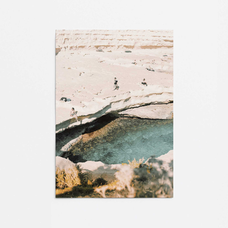 «Serenity by the Cove», impression roulée, sans cadre, Papier, H 14 po x l 11 po x P 0,1 po