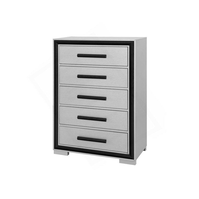 Adelaide Grey Black Chest