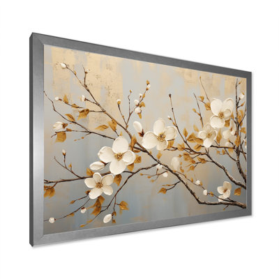 " White Dogwood Blossom Dreams III "