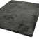Natonia Shiny Shaggy Charcoal Area Rug
