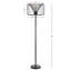 Lampe sur pied traditionnelle 61 po Carnesville