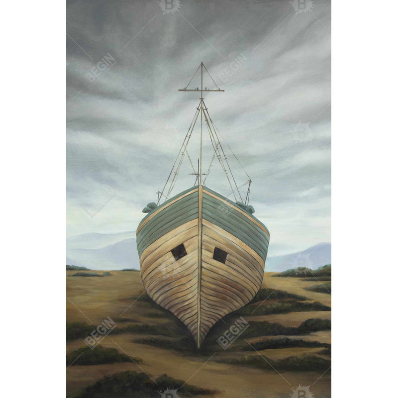 " Boat ", 36" H x 24" W