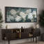 Œuvre florale d'hortensia vert, images murales relaxantes et calmes, impression numérique sur toile giclée sur toile-111653557-111653556