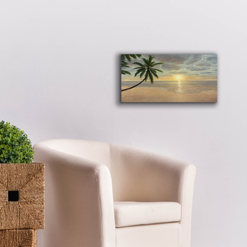 «Beach Bliss» par Diane Romanello, H 12 po x l 24 po x P 0,75 po