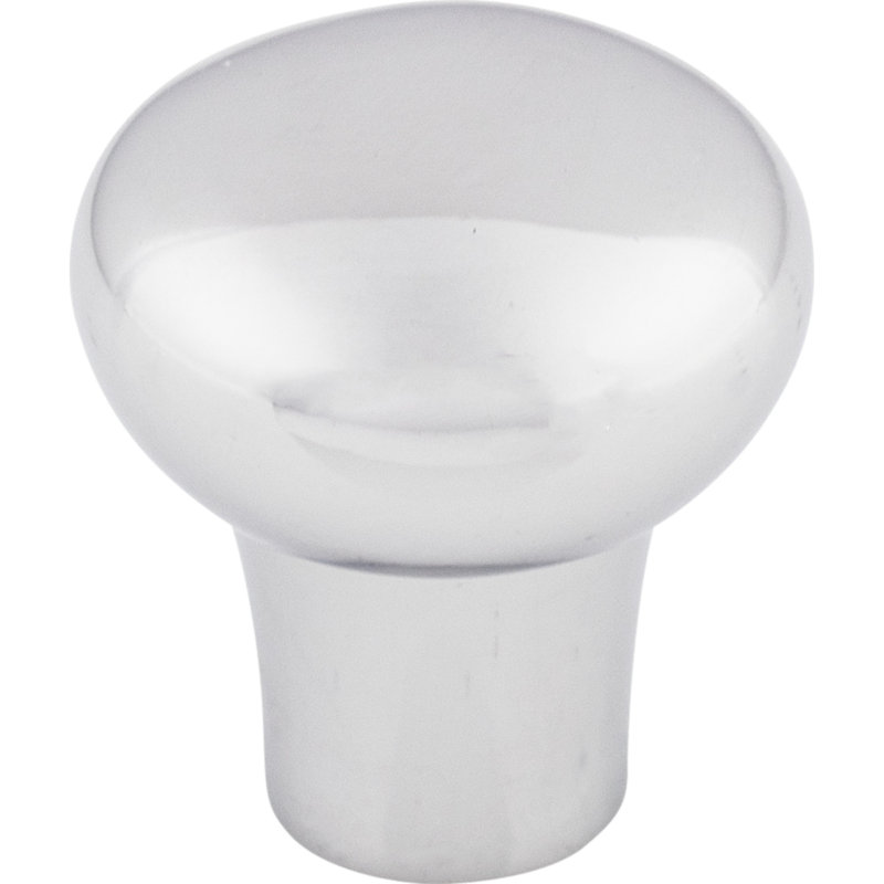 Polished Chrome Round Knob with Mounting Hardware
