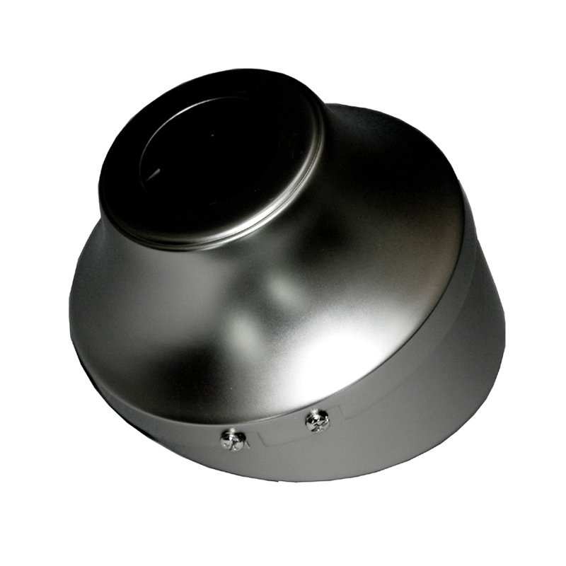 Ceiling Fan Sloped Adapter, Brushed Satin Nickel