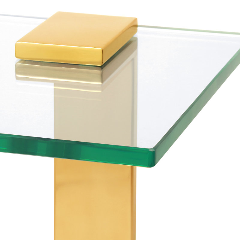 Elle Glass End Table