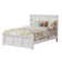 Madison Solid Wood Low Profile Platform Bed with Matching Footboard
