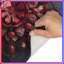 Tapis de bain rouge complexe Mandala-1089241108