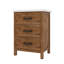 Meuble-lavabo 24 po avec lavabo en céramique, unité de rangement moderne comprenant 3 tiroirs