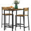 Table de bar et chaise 3 pièces Industrial