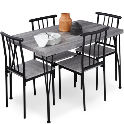 Alecsis Four Leg Dining Set