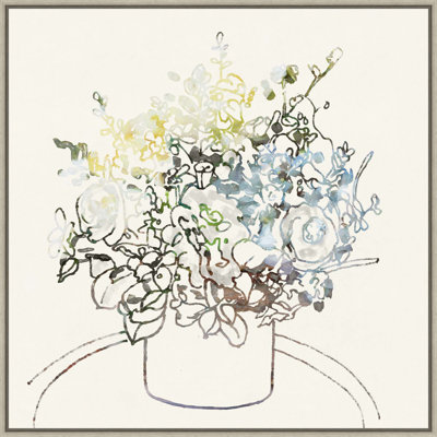 Modern Bouquet 2 Print by Rita Taverni