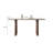 51.18"Rectangular Sintered Stone Tabletop Dining Table-1459755240