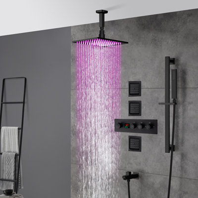 Thermostatic All-In-One Kit with Rough in-Valve