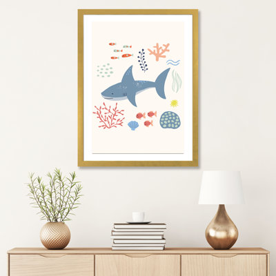 «Under the Sea VI» par Caroline Alfreds - impression d'art graphique