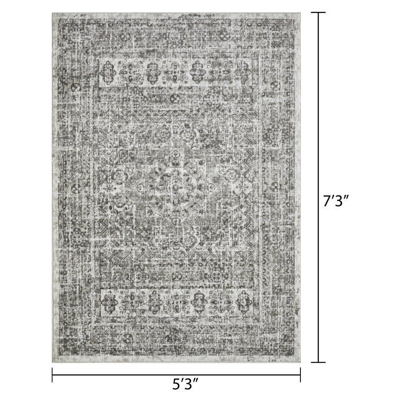 Ragheb Oriental Indoor Rug, Rectangle 5'3" x 7'3"