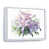 Cadre flottant blanc