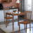Radegonde Four Leg Dining Set