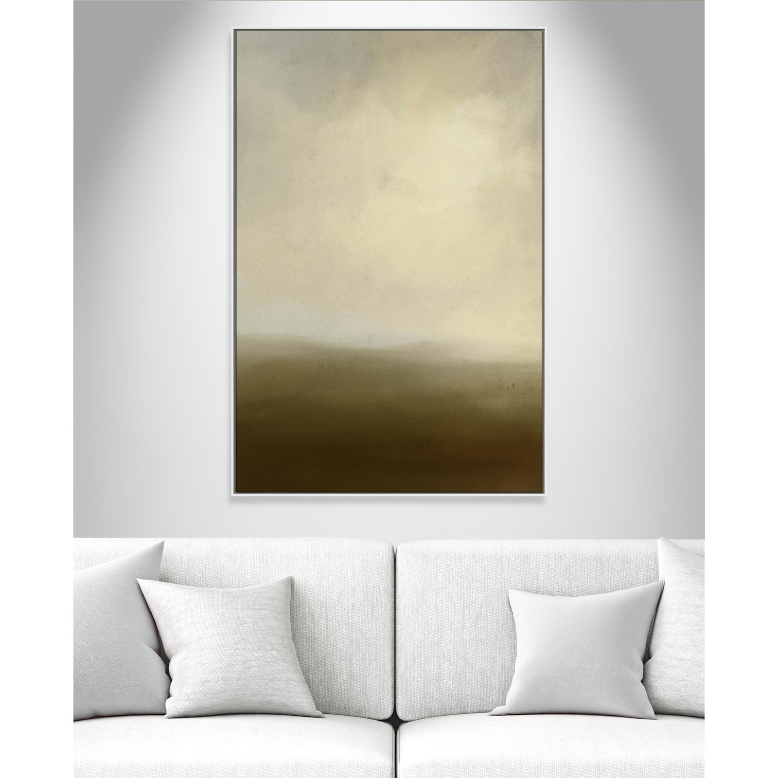 Macy "The Moors" Print, 41.5" W x 61.5" H, White