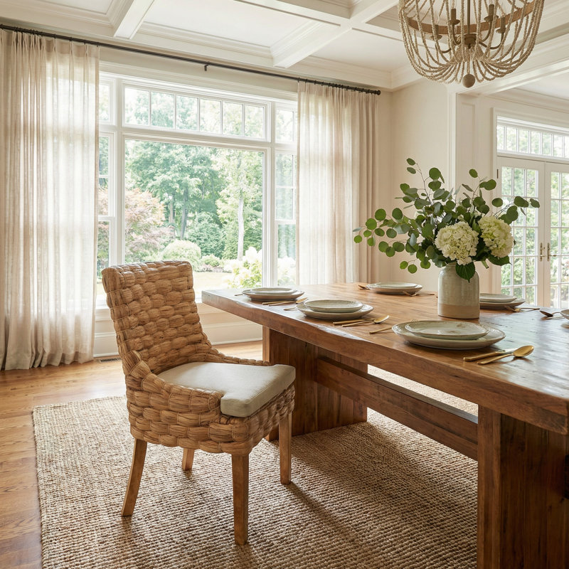 Charlayne Dining Chair Water Hyacinth