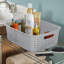 Panier à tissage court Sterilite, bac de rangement décoratif, rangement pour placard, salle de bain ou salle de classe-61180736