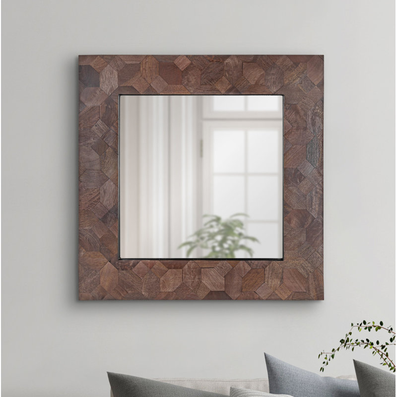 Miroir d'appoint Dustin, Naturel