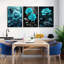 3 Piece Wrapped Canvas Print