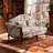 American Retro Solid Wood Double-seater Sofa-561968379