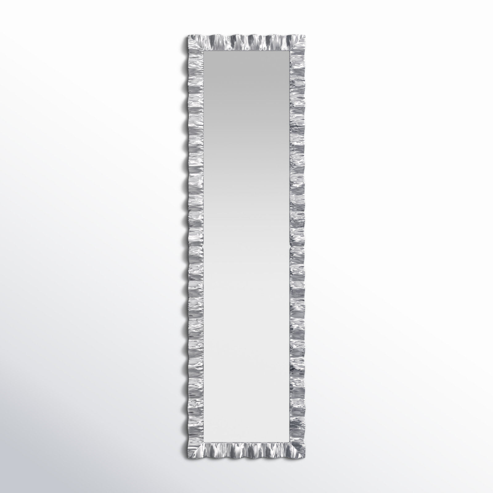Theodore 30" Full-Length Mirror, Silver, 72" x 20"