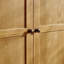 North Castle 2 Door Solid Wood Wardrobe