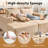 74.8" Plush Corduroy Modular Boneless Floor Sofa With Double Chaise — No Assembly, Fluffy Deep Seat Sleeper Couch Bed-225200274
