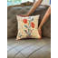 Pasargad Turkish Fine Silk tropical Pillow 16"-1219776262-1219776260