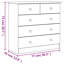 Cayde Solid Wood 5 - Drawer Chest of Drawers-314677372