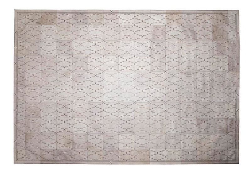 Art Hide Cowhide Area Rug in Gray, Rectangle 6' x 9'