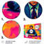 Ensemble de salon Popart Bitcoin Leonardo Dicaprio - loup de Wall Street-107183215-107183216