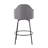 Lakyia Swivel Upholstered Counter Stool with Metal Frame-1983977055