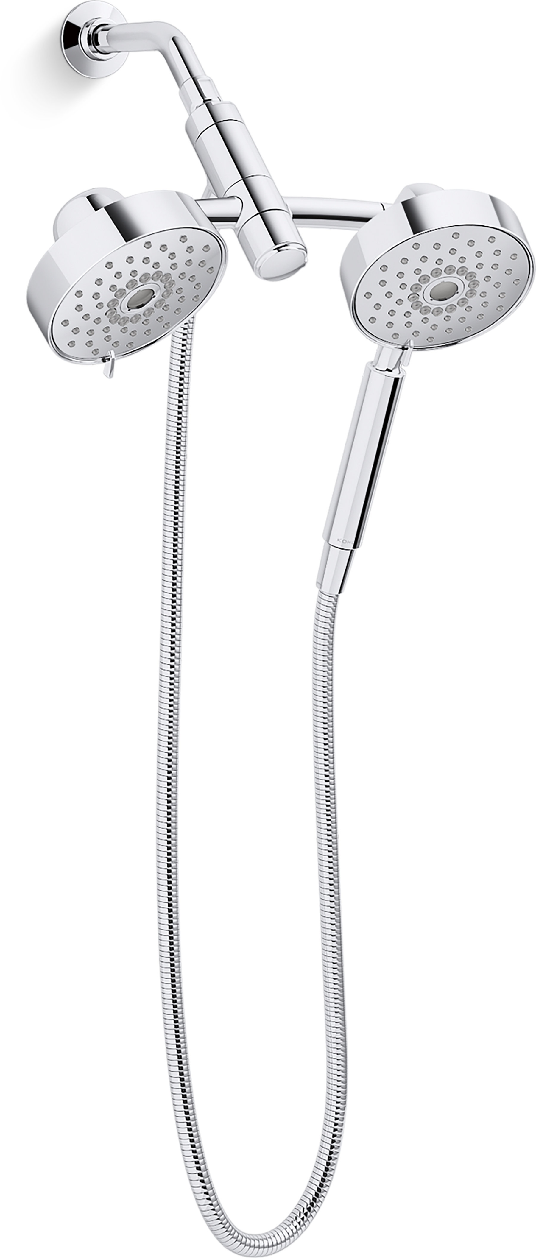 Kohler Purist® 2-In-1 Multifunction Shower Combo Kit, Showerhead and ...