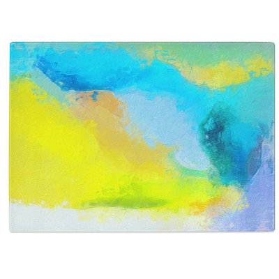 Tempered Glass Daydream Chopping Board