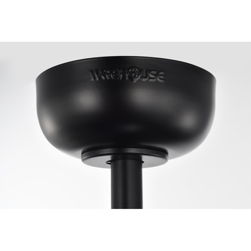 Ventilateur de plafond 6 pales 3 lumières avec pales 24 pouces Leyton